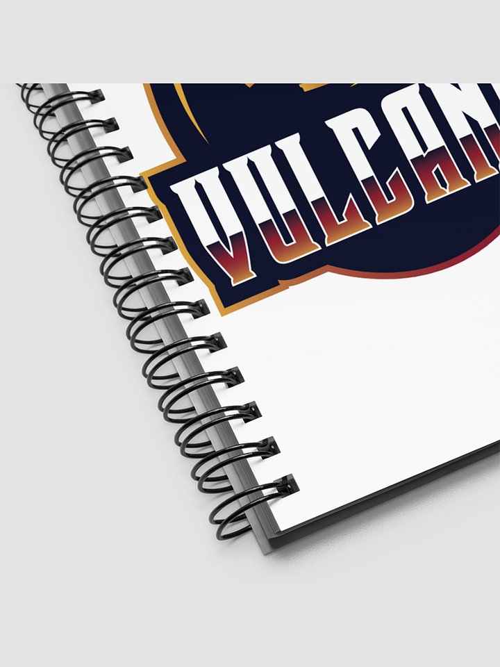 Vulcanlg Logo Spiral Notebook product image (2)