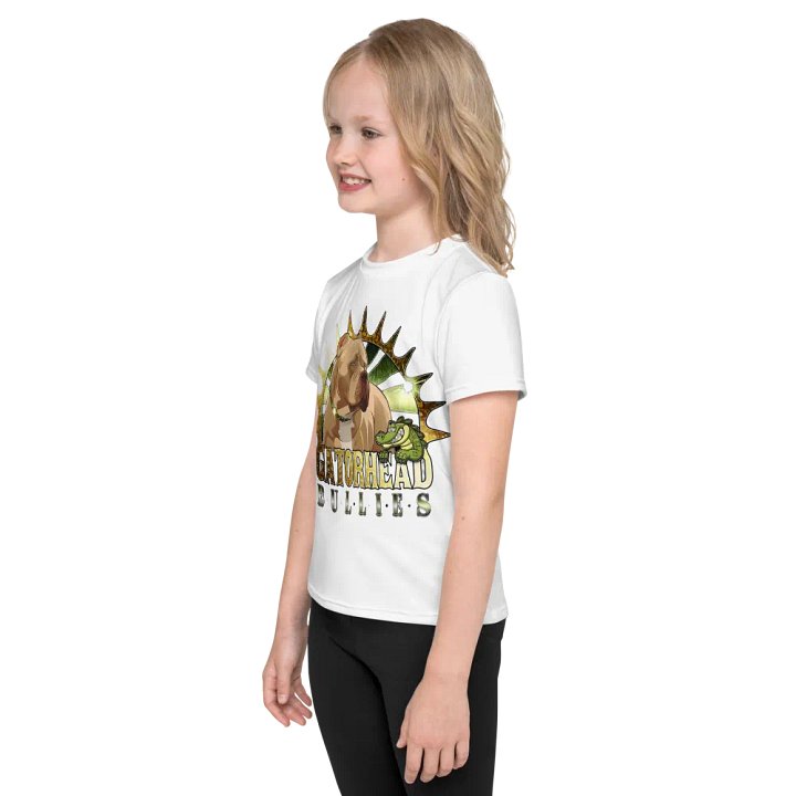 White GatorHead Bullies Kid T-shirt product image (2)
