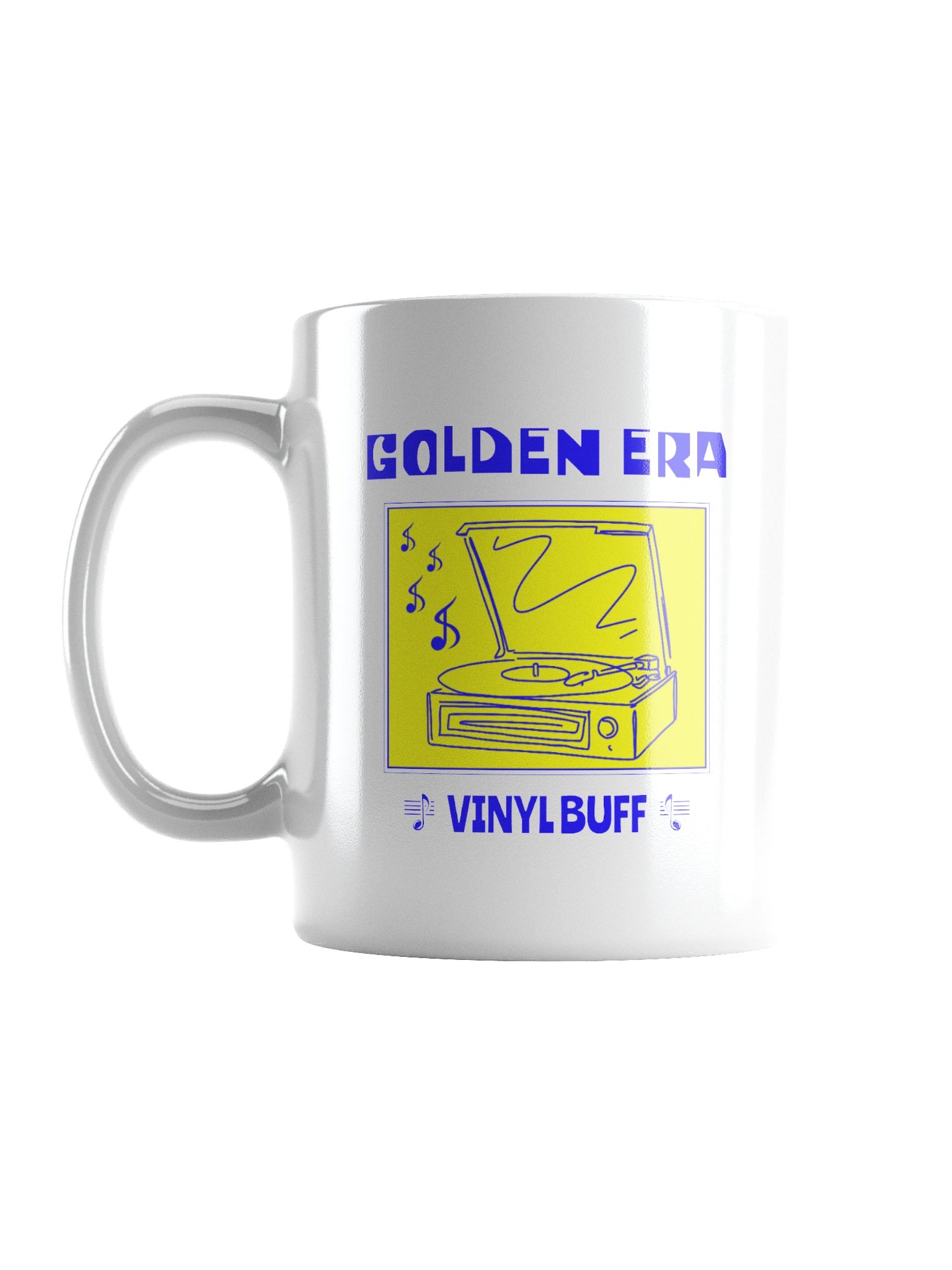 Golden Era Vinyl Buff – Vintage Coffee Mug product image (1)