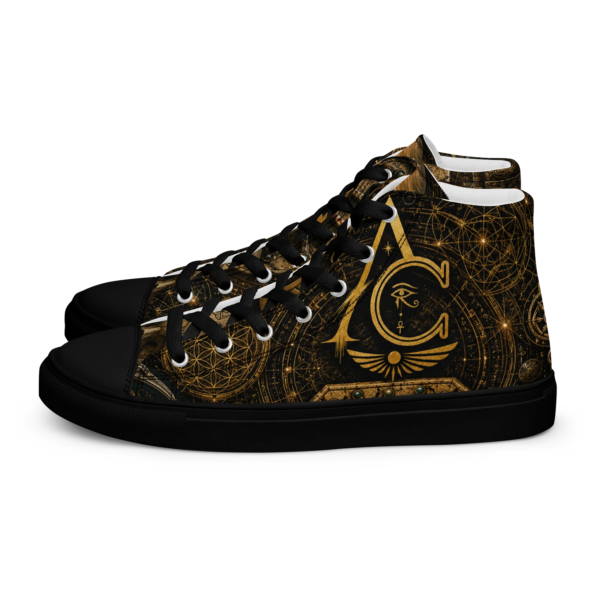 Aliencarving's Alpha and Omega Mens High-Tops product image (1)