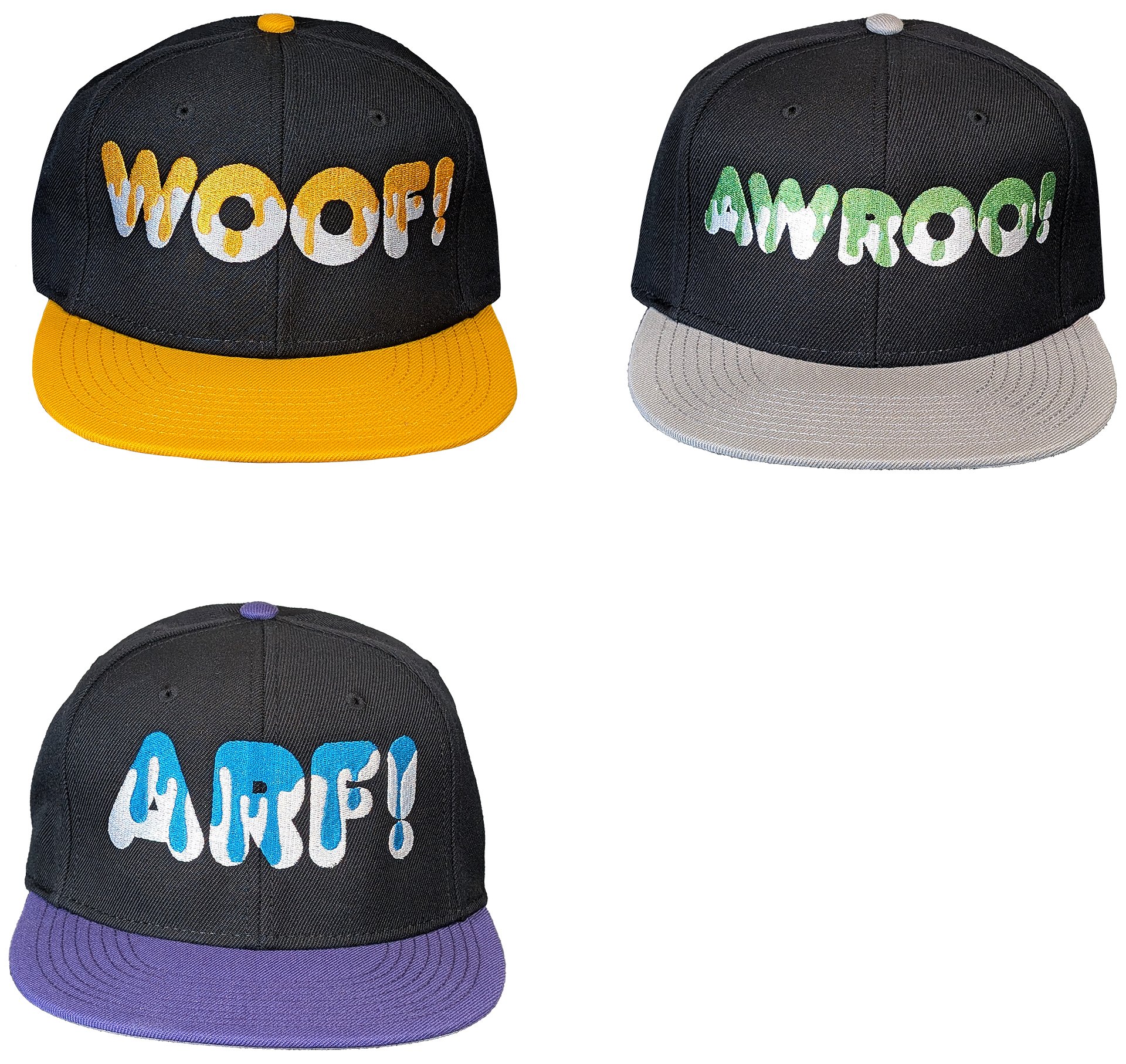 Speak Hat - ARF! - Yellow Drip product image (5)