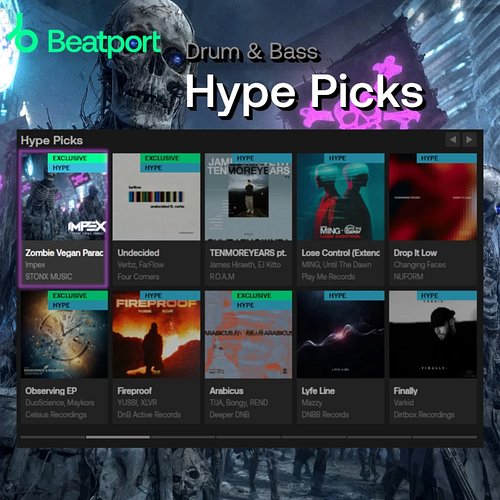 Massive thanks to the team at @beatport for the DnB front page hype pick!

Check out the new EP from @marcos_impex on Stonx M...