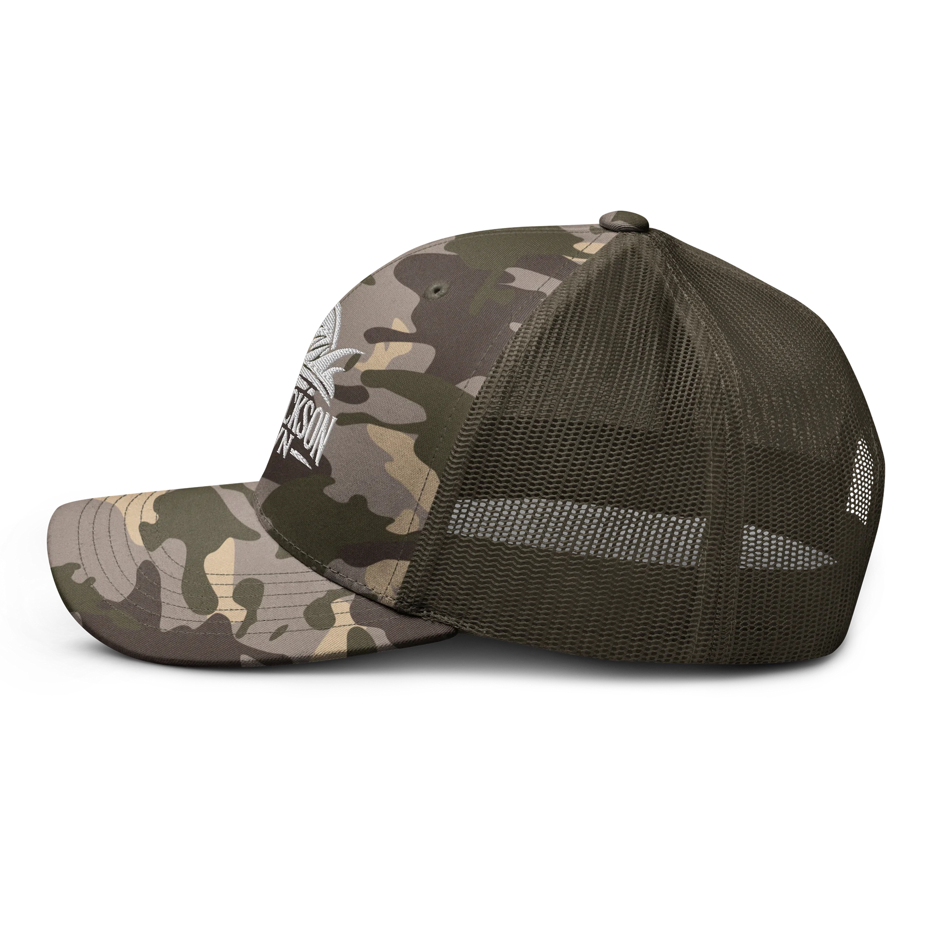Lake Jackson Lawn Camo Trucker Hat product image (3)