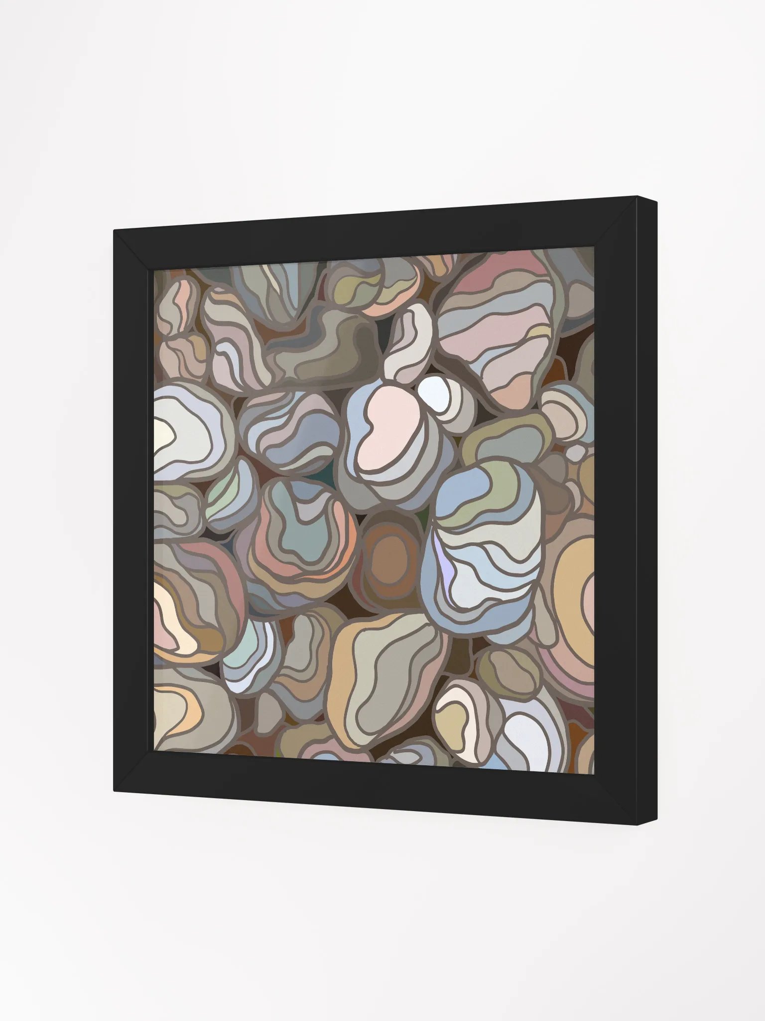 Earthly Harmony Framed Matte Poster - Stones No. 3 product image (21)