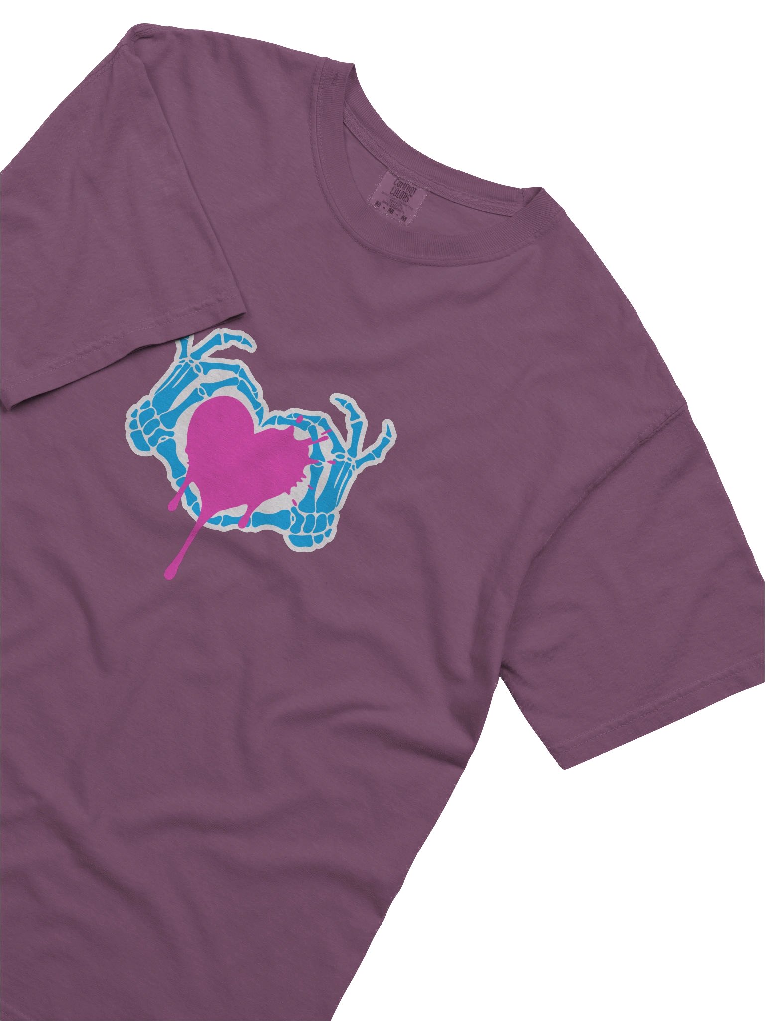 Heart Drip & Bones Hand Heart Tee product image (18)
