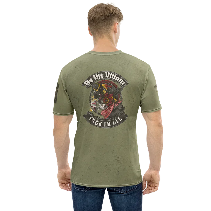 Be the Villain MötoGraffitti Tee in OD Green product image (1)
