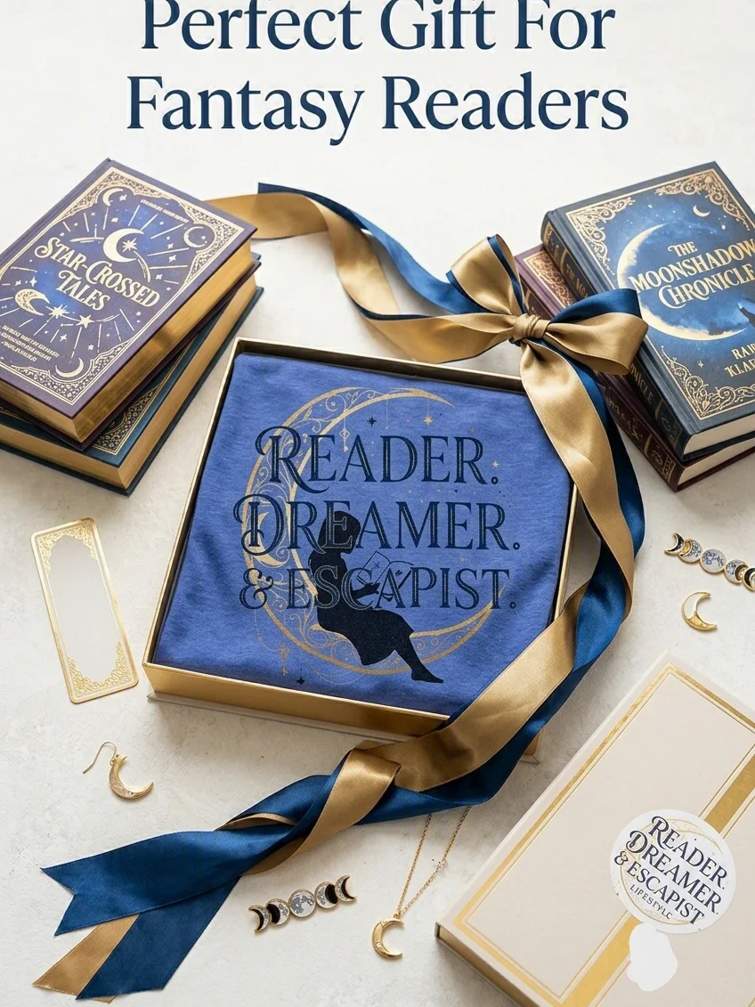 Celestial Escapist Luxury Special Edition Bookish T-Shirt product image (5)