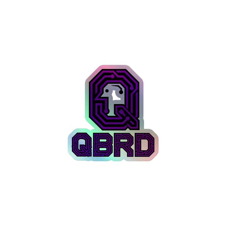 QBRD Holographic Sticker product image (1)