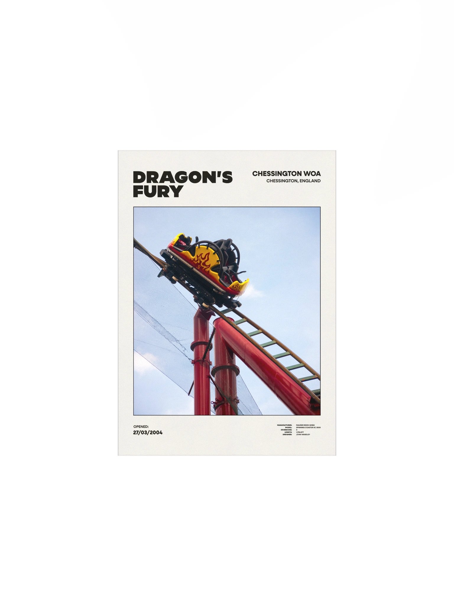 Dragon's Fury Premium Poster product image (1)