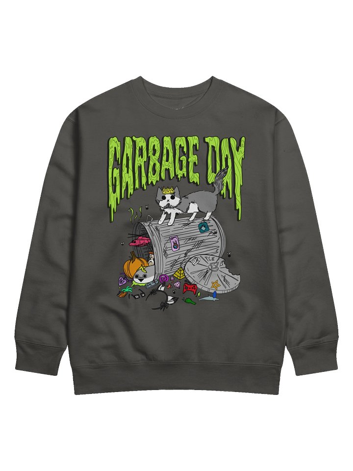 garbage day crew neck sweater product image (1)