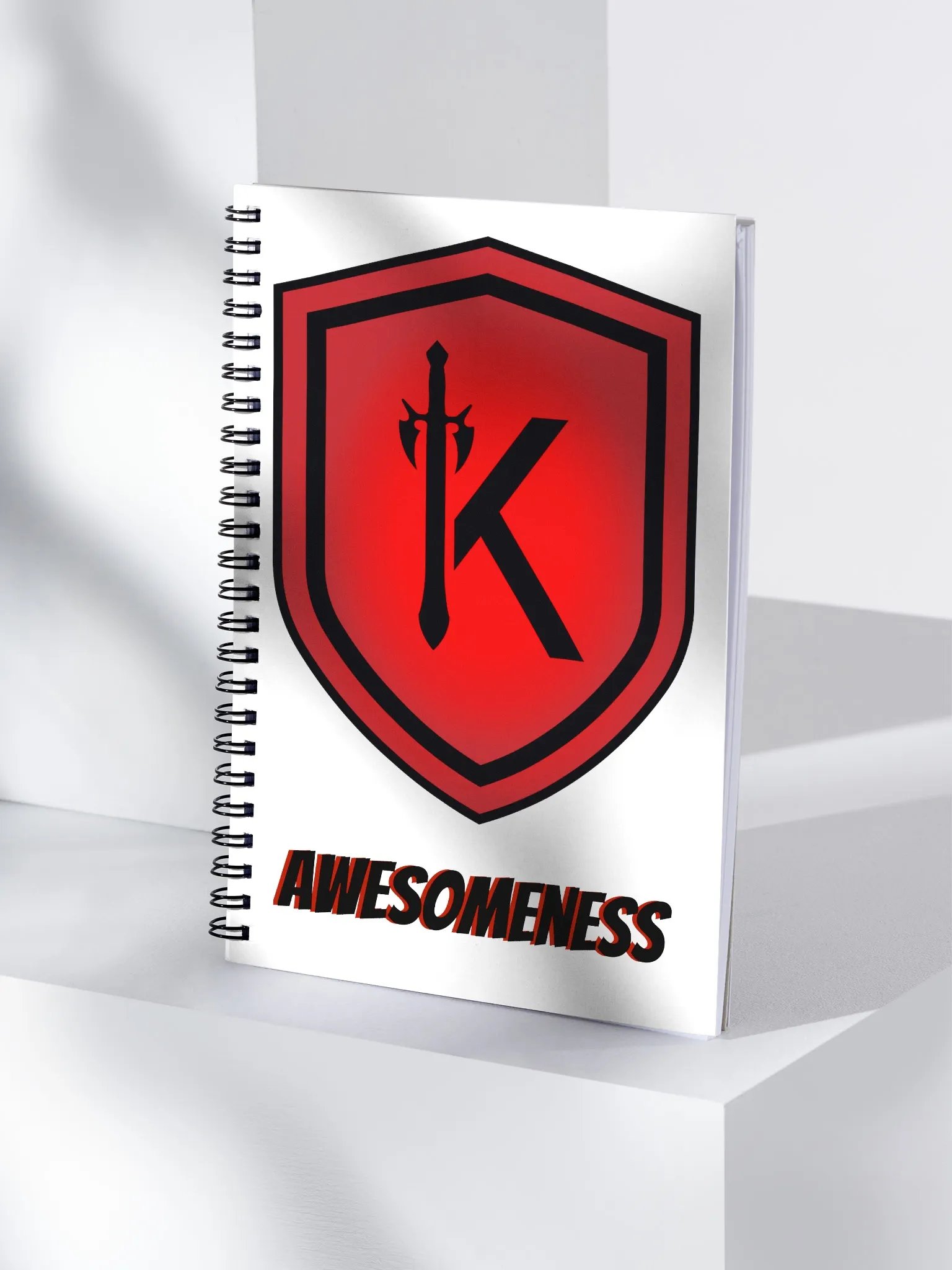 Awesomeness/No Back Seating Spiral Notebook product image (4)