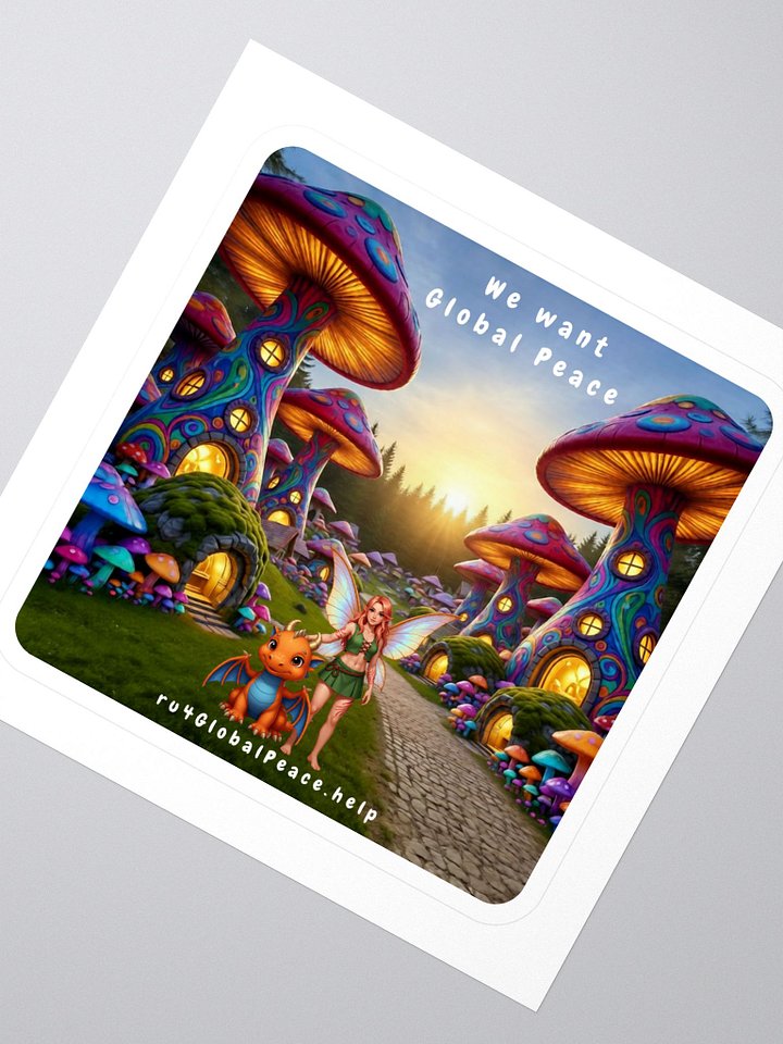 We want Global Peace - Stickers product image (2)