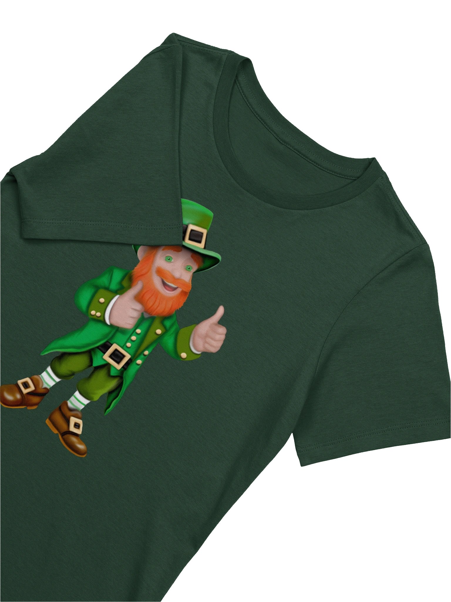 "Leprechaun" T-Shirt. Women's Bella+Canvas Supersoft Relaxed-fit T-Shirt product image (3)