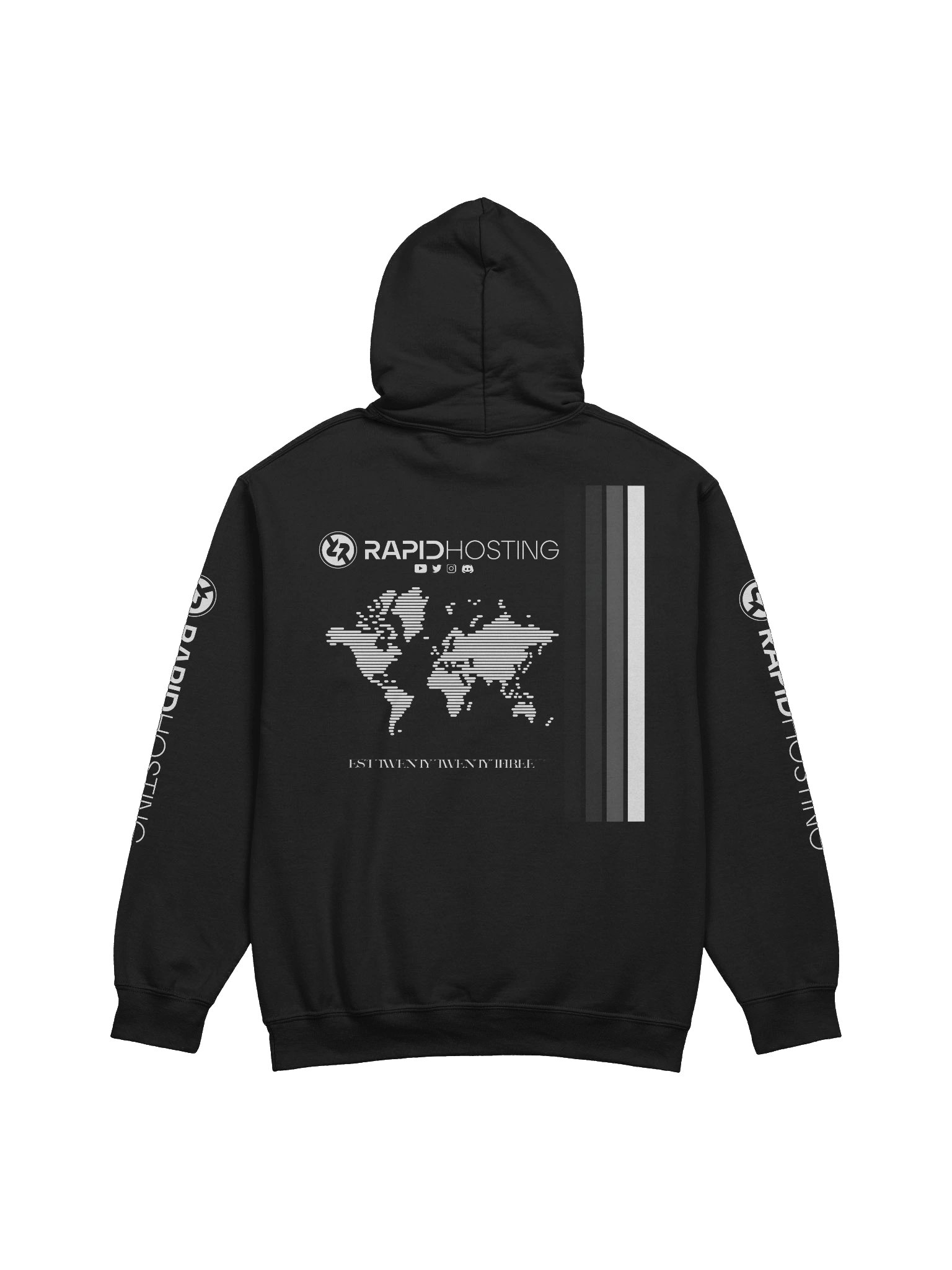 Printed Retro Rapid Logo Hoodie product image (2)