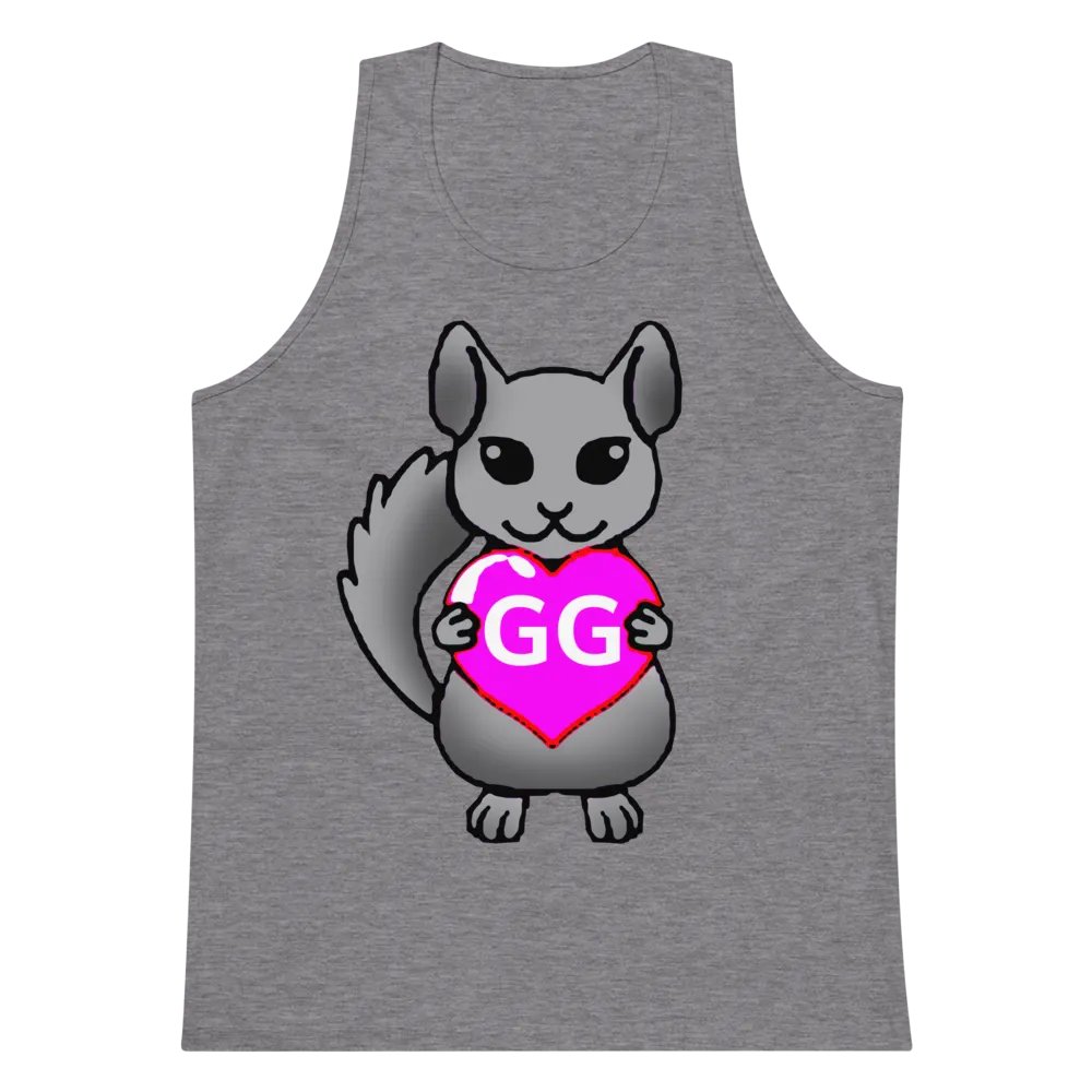 GG Chinchilla Heart Tank Top by GGMentor product image (5)
