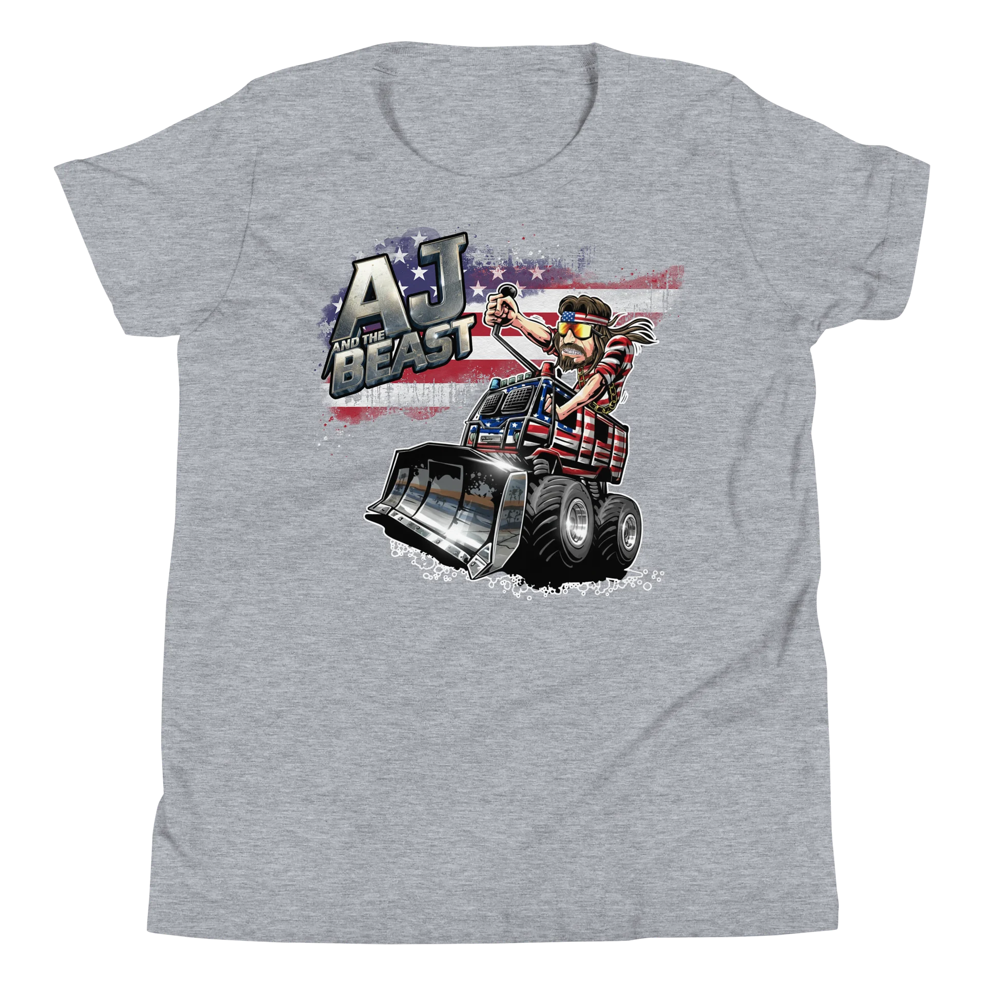 Bella+Canvas Youth Short Sleeve T-Shirt : AJ and the BEAST USA product image (54)