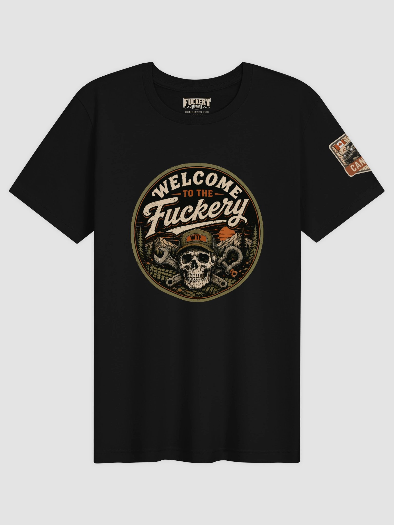 Unisex t-shirt with Welcome to the Fuckery (Version 3) product image (1)