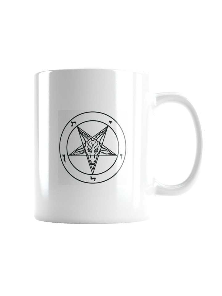 Cană Sigiliu Baphomet ALB product image (4)