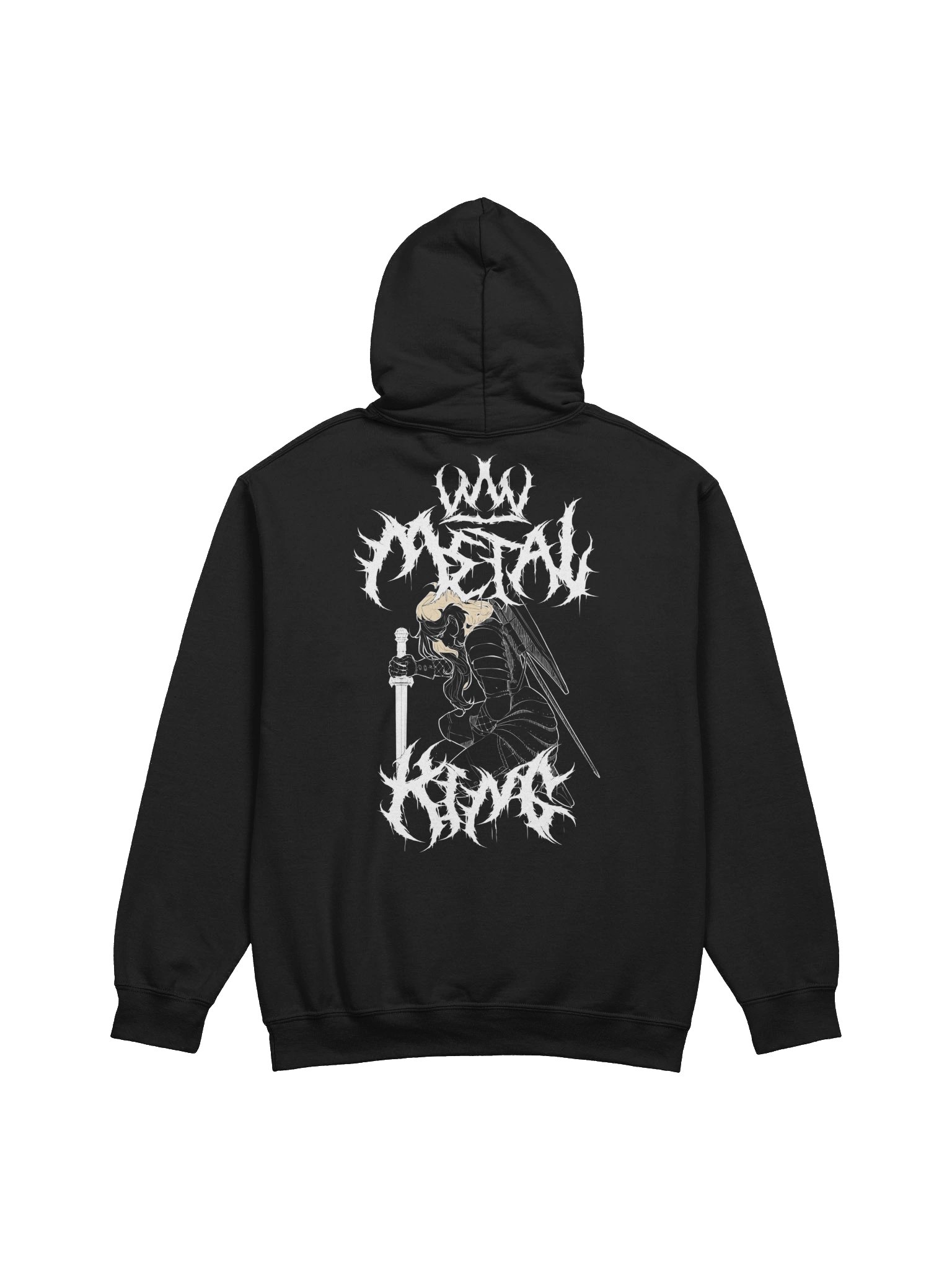 Shazimei 'King' Dark Oversized Hoodie product image (2)
