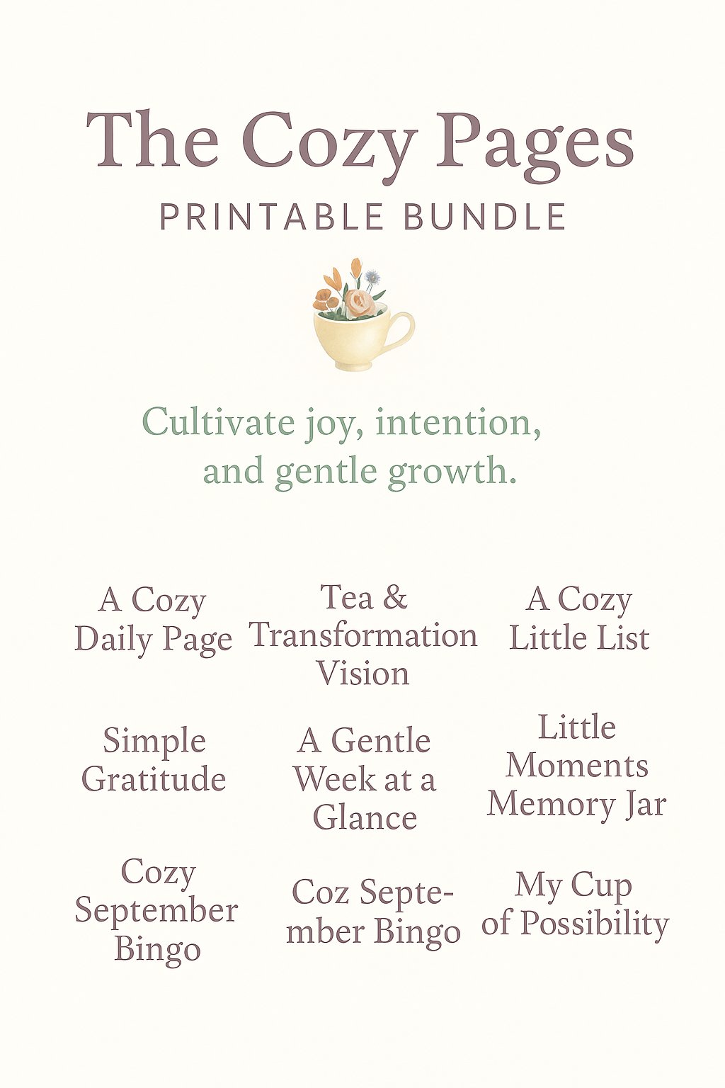 Sip, Savor & Reflect September Monthly Bundle product image (4)