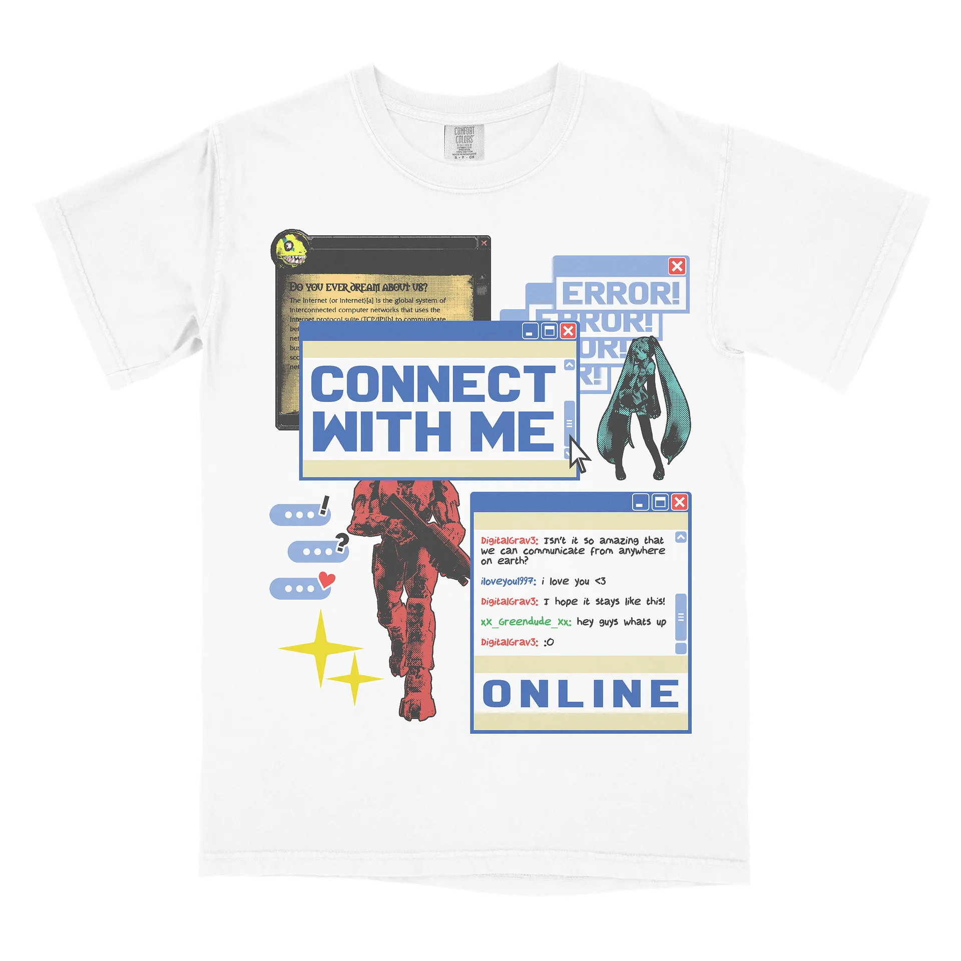 CONNECT WITH ME T-SHIRT product image (1)