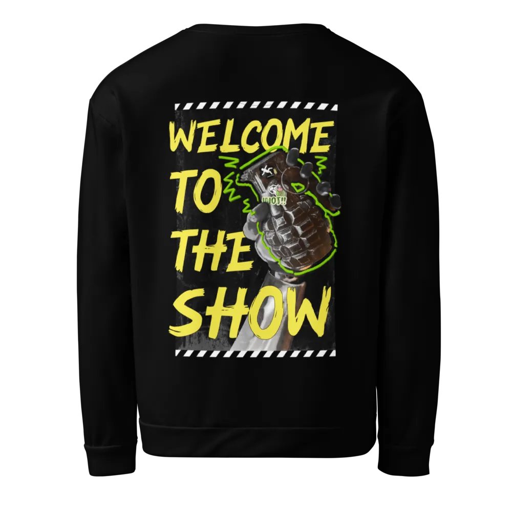 All-Over Print Welcome to the Show Sweatshirt product image (2)