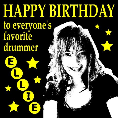 HAPPY BIRTHDAY MAJOR ELLIE! WE LOVE YOU SO MUCH!
#21 #birthday
🎂🐟🥁