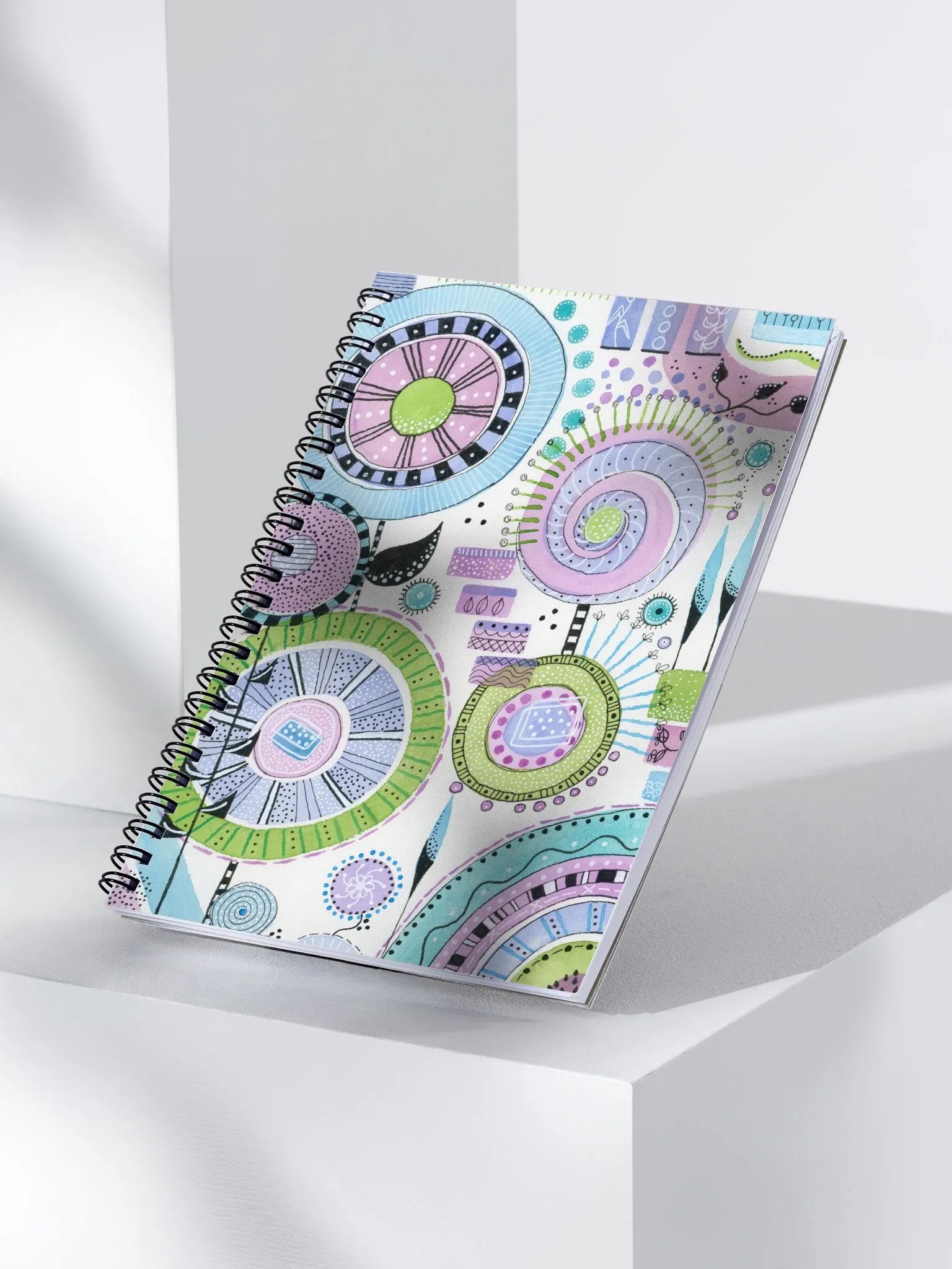 Whimsical Spiral Dreams Notebook product image (3)