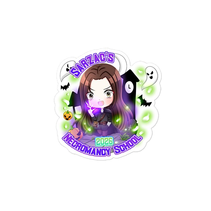 Limited Edition Necromancy School 2026 Sticker product image (2)