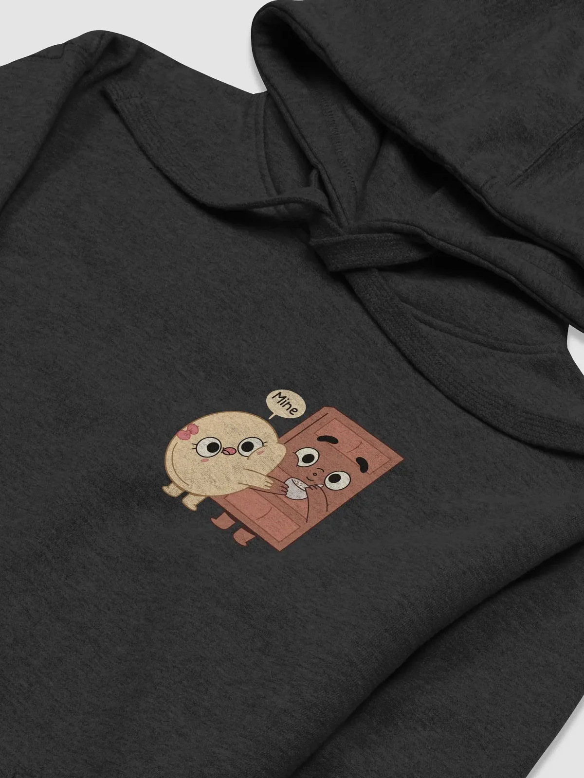 Mine -Choco| Matching Premium Hoodie | ChocoandPancake
