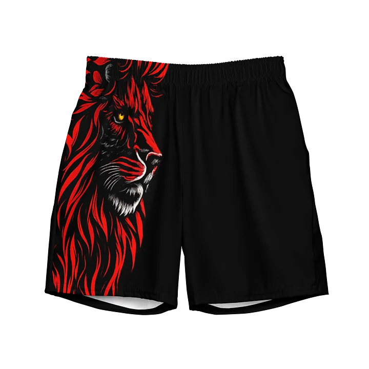 Red Mane Lion Swim Trunks product image (1)
