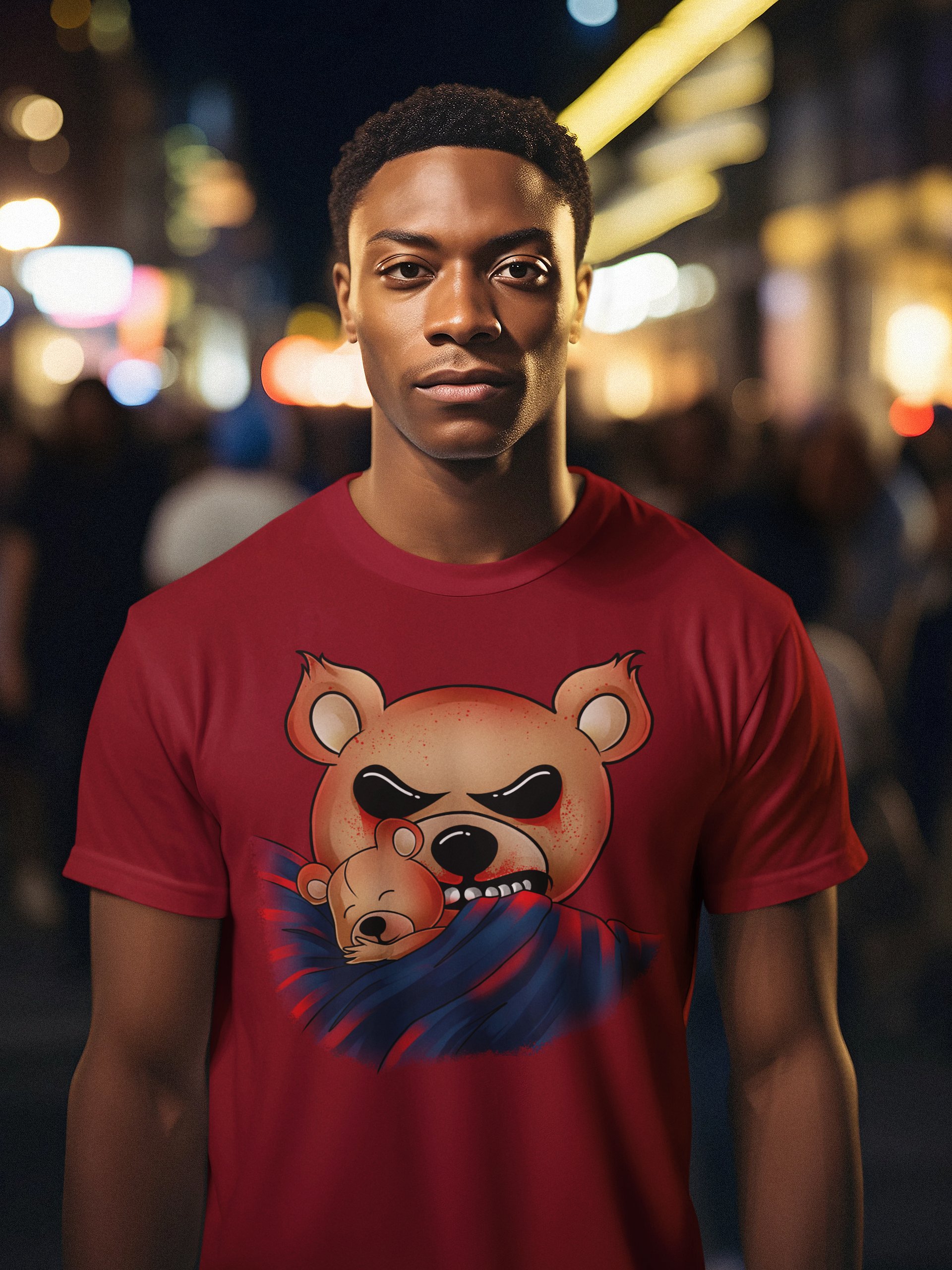 Men's Premium Bear Duo Tee product image (6)