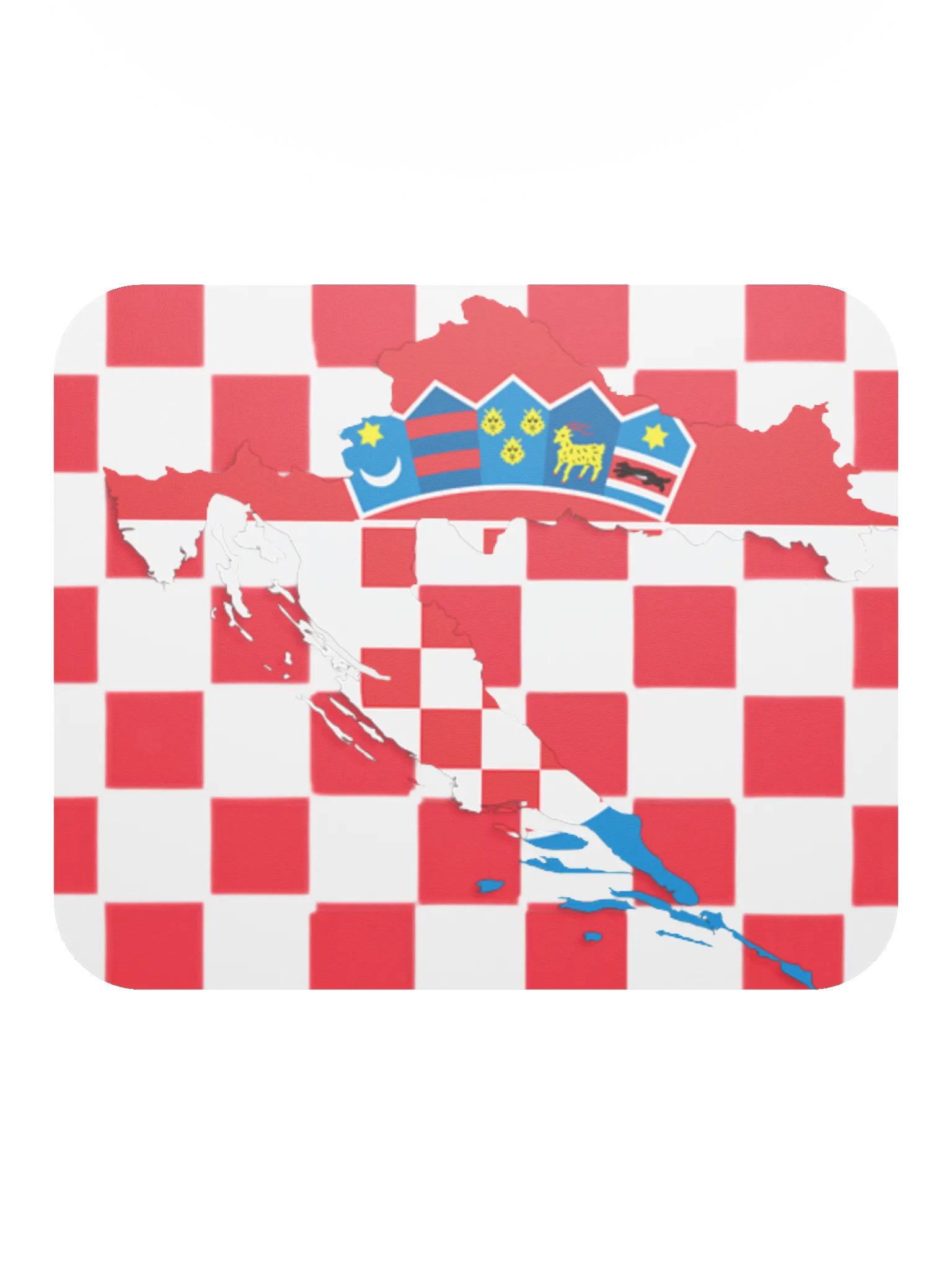 Croatia Pride Mouse Pad product image (2)