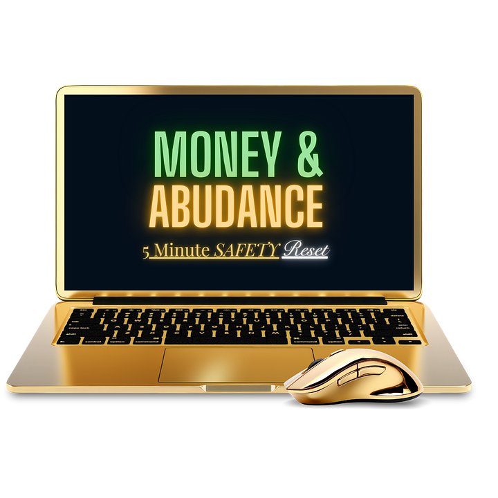 FREE 5-minute Money & Abundance Safety Reset (Audio) product image (1)