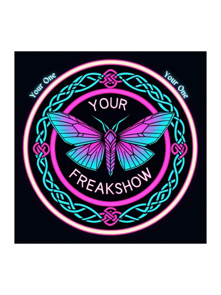 YourFreakshow The Celtic Moth Sticker! product image (1)