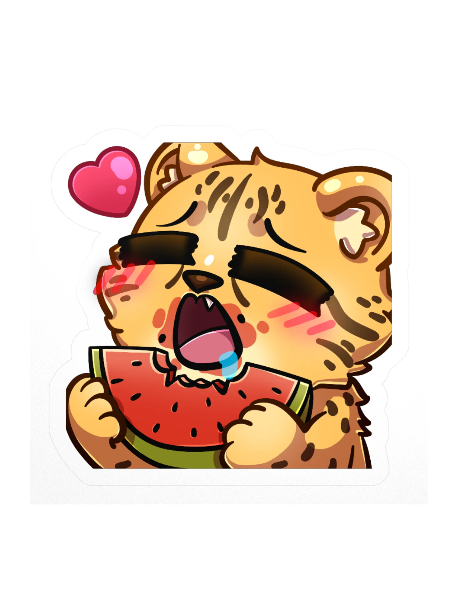 Melon Cheetah Sticker product image (3)
