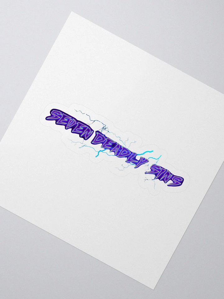 Seven Deadly Sin Stickers product image (2)