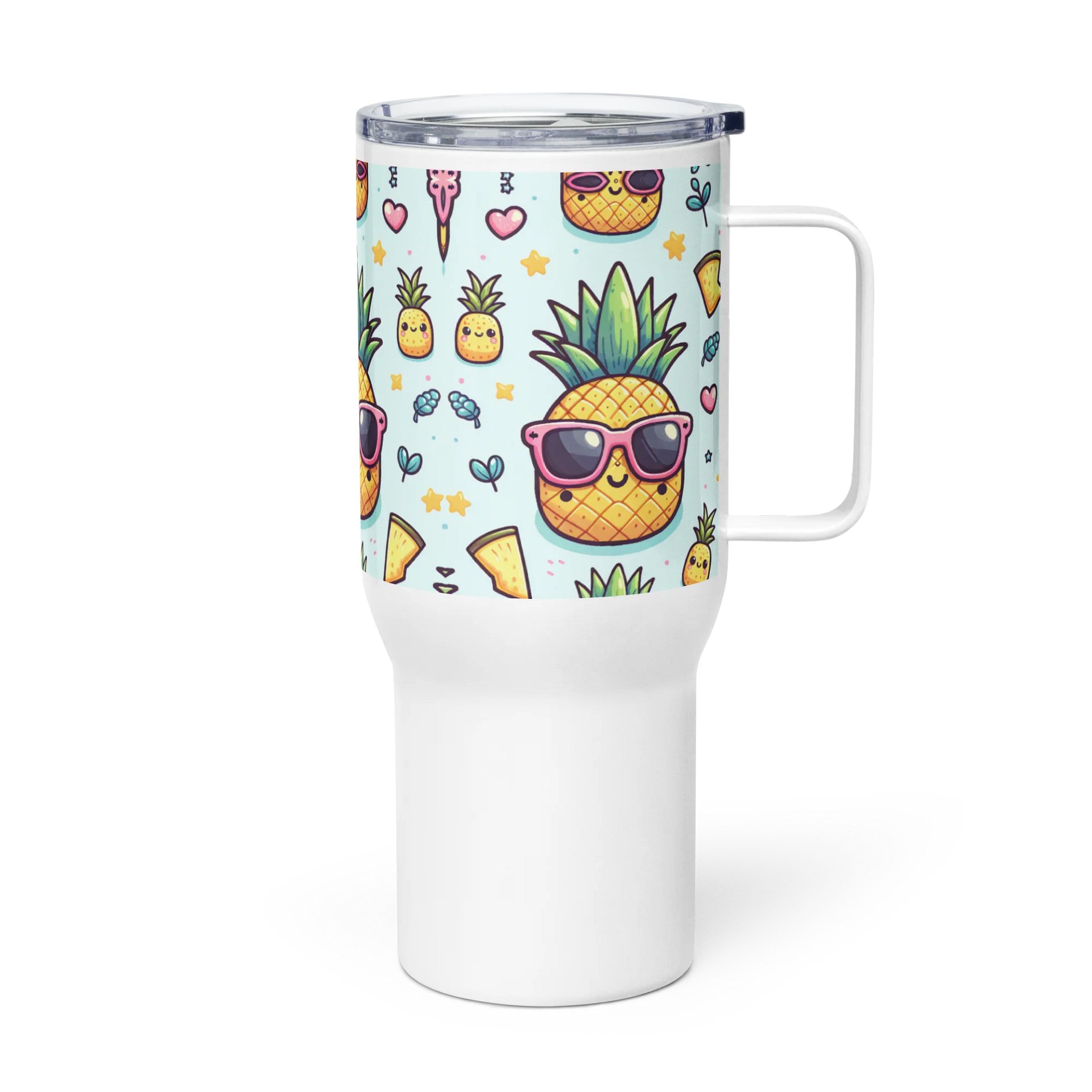 Tropical Pineapple Paradise Travel Mug product image (4)