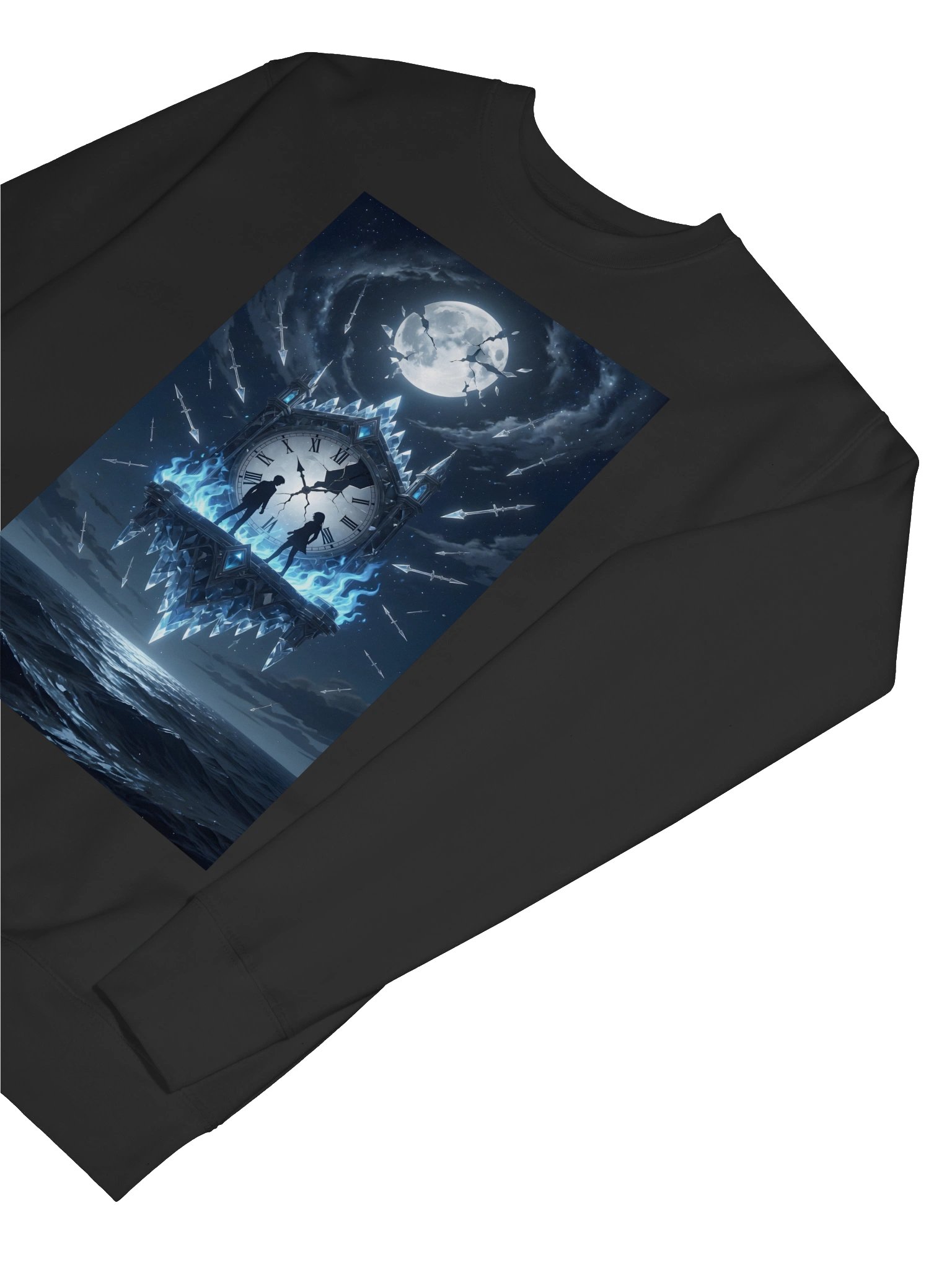 Cracked Moon Clockwork Dream Sweatshirt product image (7)