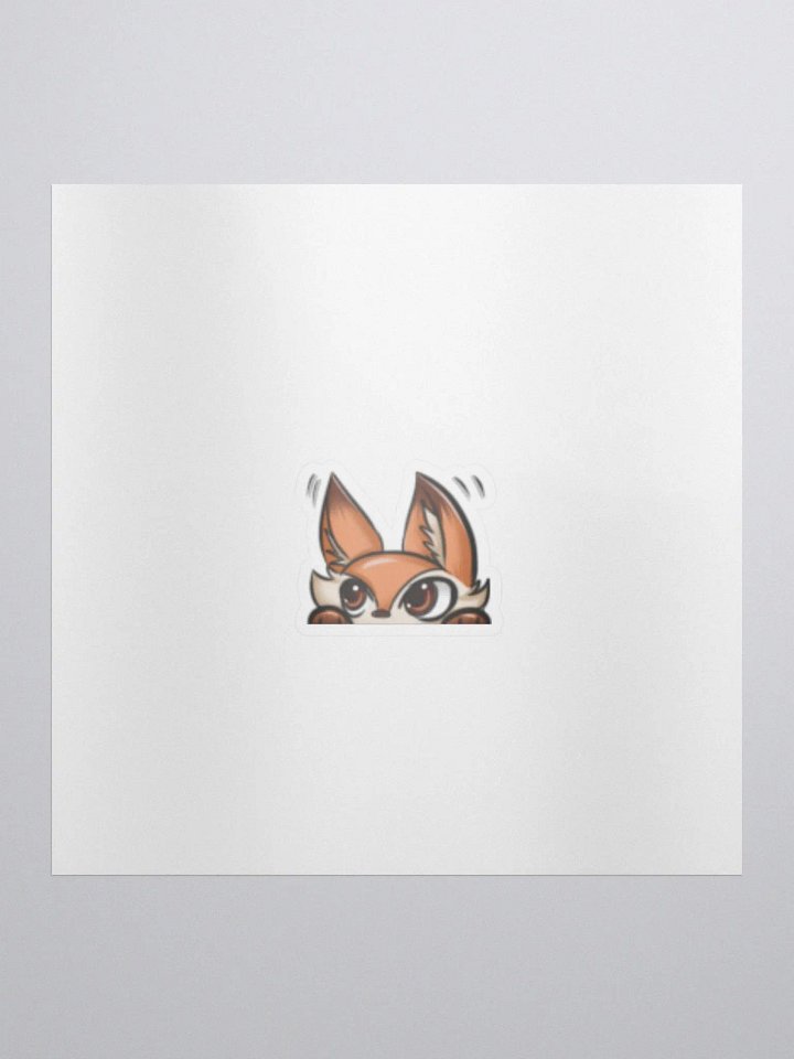 Foxxy Lurk Emote Sticker 1.5