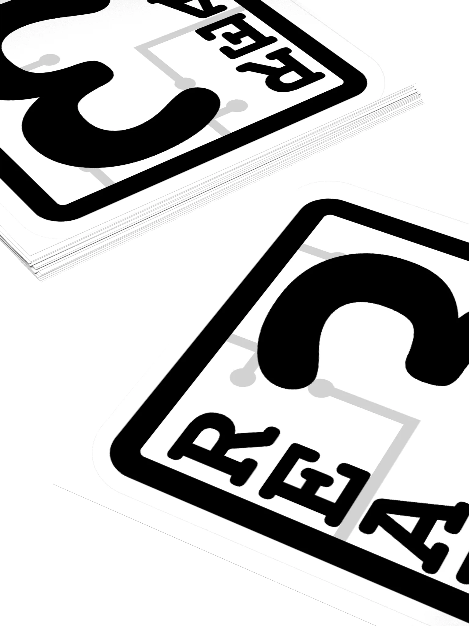 REAL 3 Sticker product image (4)