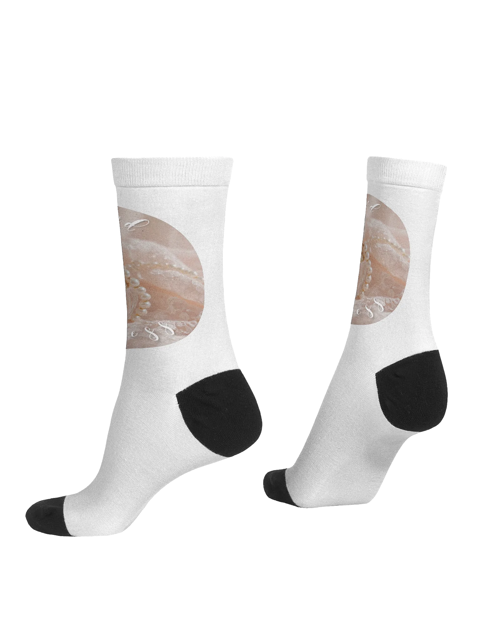 Luxe Perfume Bottle Crew Socks product image (4)