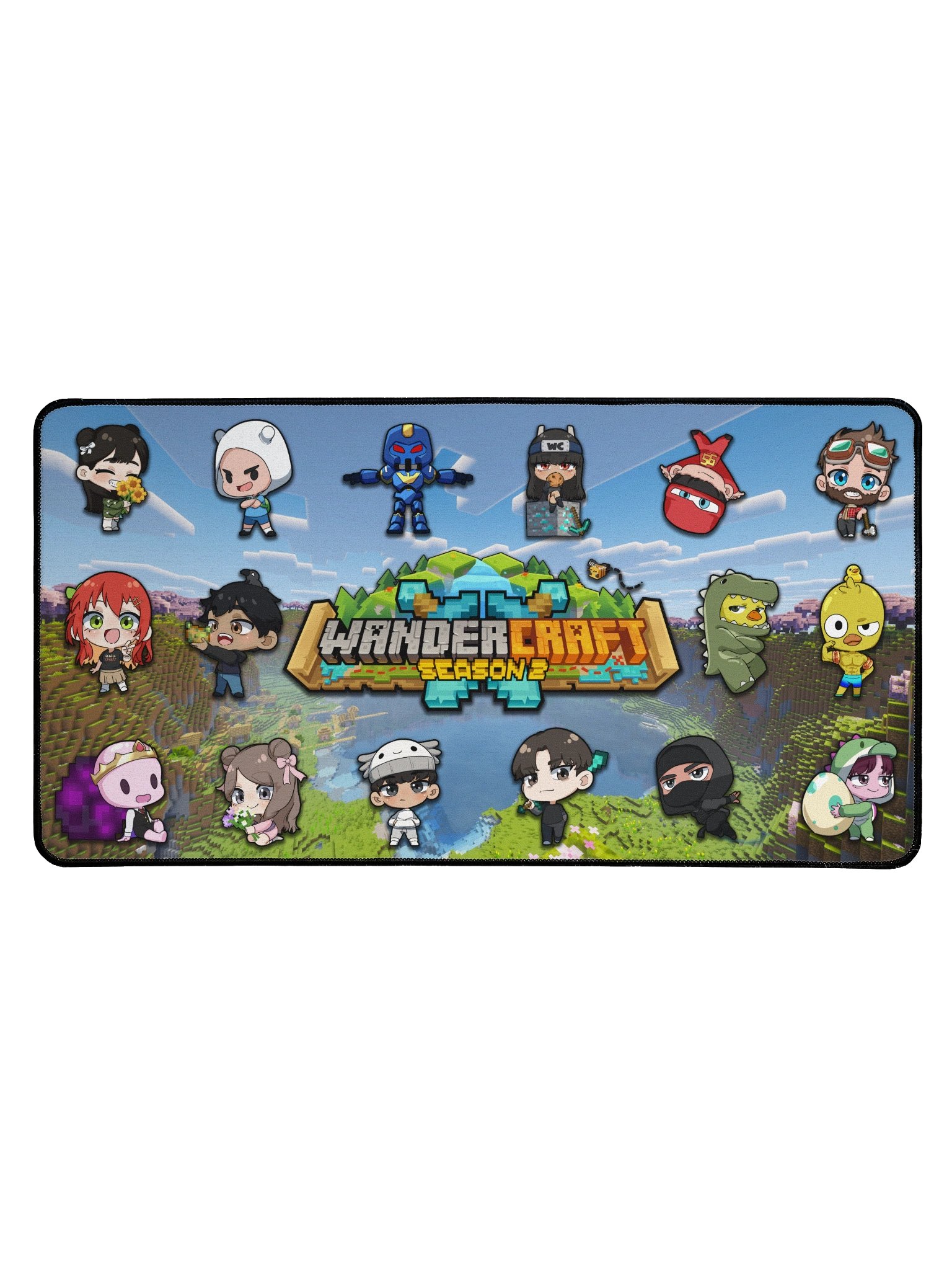 WanderCraft Season 2 – Official Desk Mat product image (1)