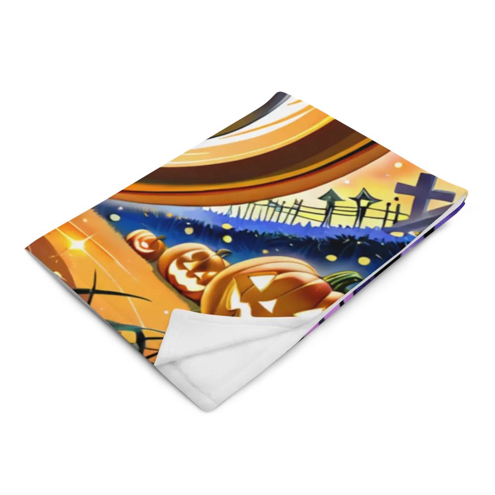Kitty Pumpkin Blanket product image (2)