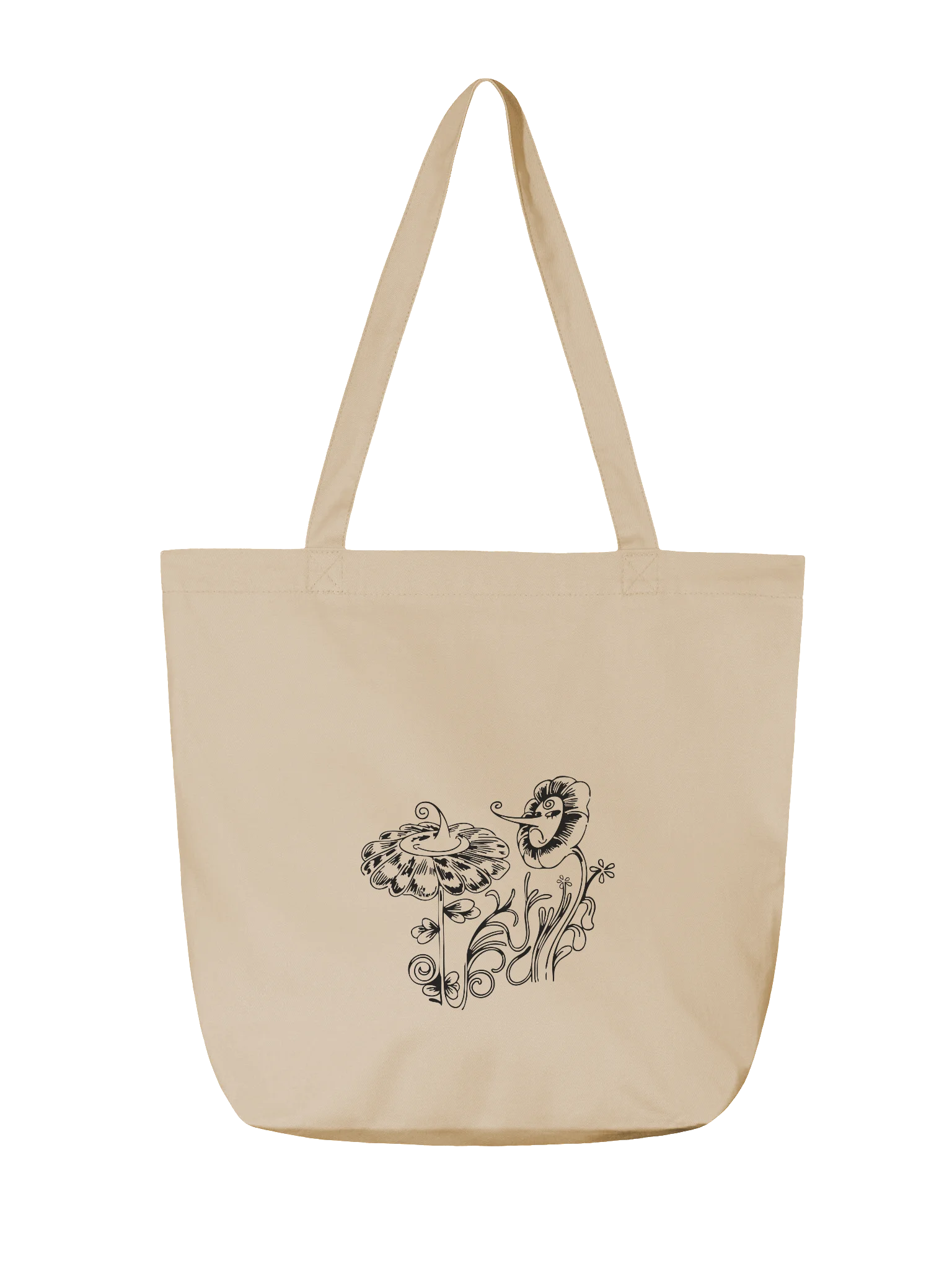 snooty flower tote product image (2)