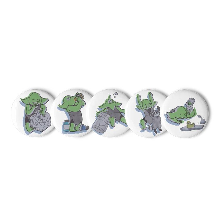 Goblin Pins (Set of 5) product image (2)