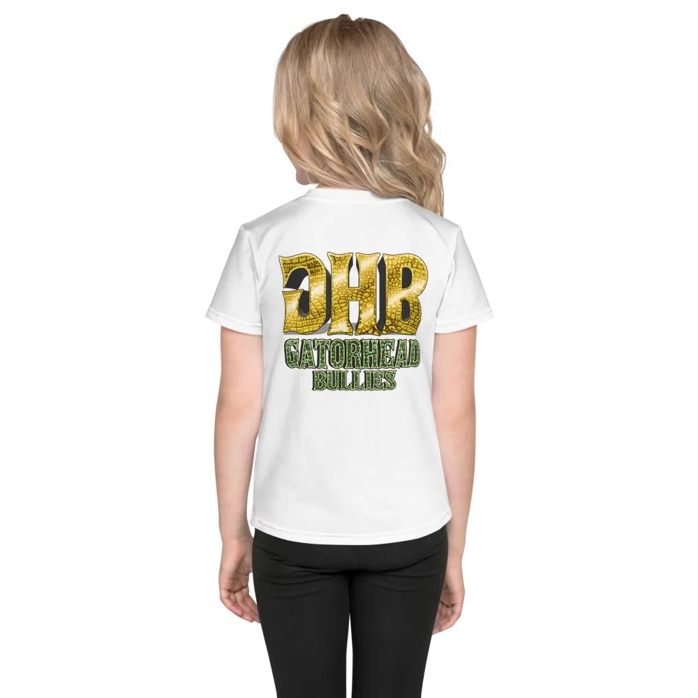 White GatorHead Bullies Kid T-shirt product image (4)