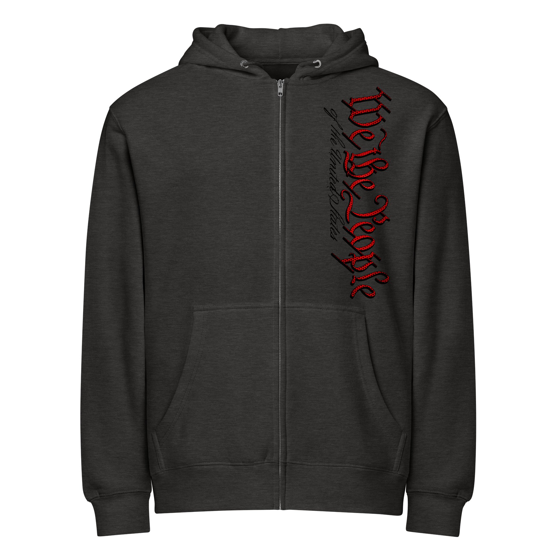 Red Carbon Onyx Zip Hoodie product image (2)