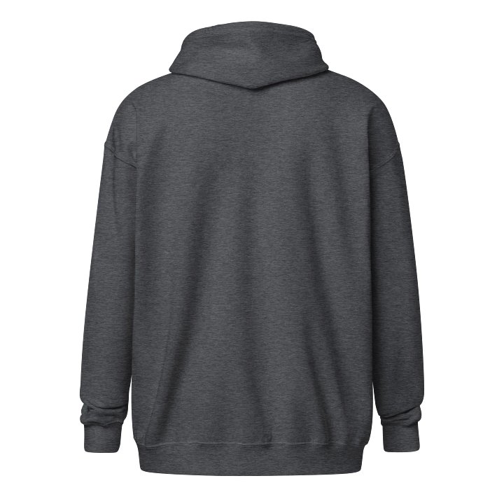 Left Seat Culture Zip Hoodie - Grey / Gold product image (2)