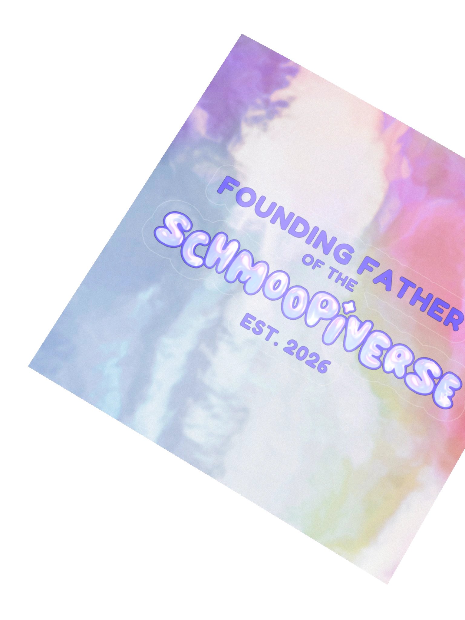 Founding Father of the Schmoopiverse Sticker product image (4)
